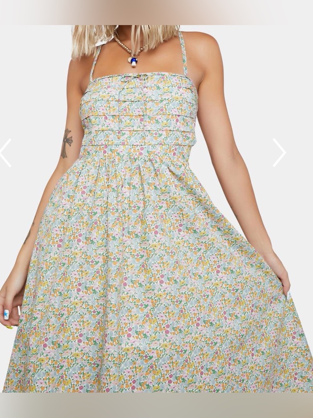 For Love & Lemons Floral Maxi Dress
